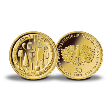 50 Euro Goldmnze Deutsches Handwerk 2023 - Ernhrung