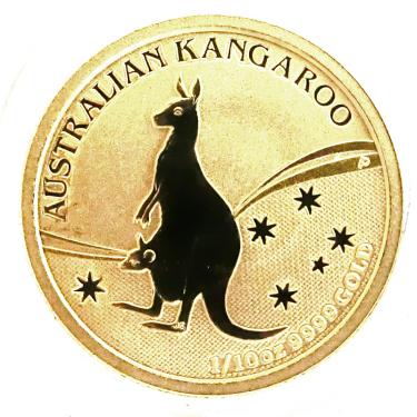 Kangaroo Nugget Goldmnze 2009 - 1/10 Unze