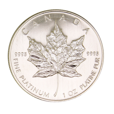 Platinmnze Maple Leaf - 1 Unze - 50 Dollar - Diverser Jahrgang