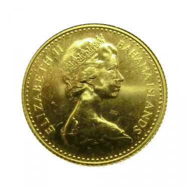 20 Dollar Goldmünze Bahama Island Elisabeth II