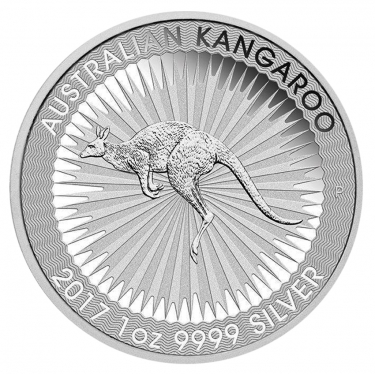 Silbermünze Kangaroo 2017 Perth Mint - 1 Unze