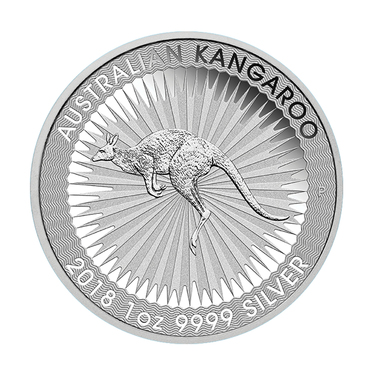 Silbermünze Kangaroo 2018 Perth Mint - 1 Unze