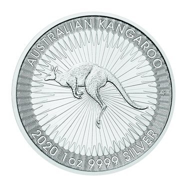 Silbermünze Kangaroo 2020 Perth Mint - 1 Unze