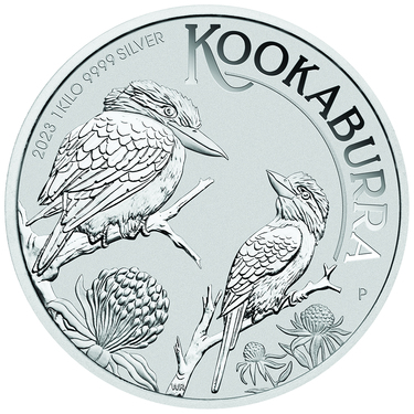Silbermnze Kookaburra 2023 - 19 % - 1 Kilo