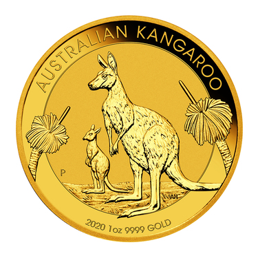 Kangaroo Nugget Goldmünze 2020 - 1 Unze
