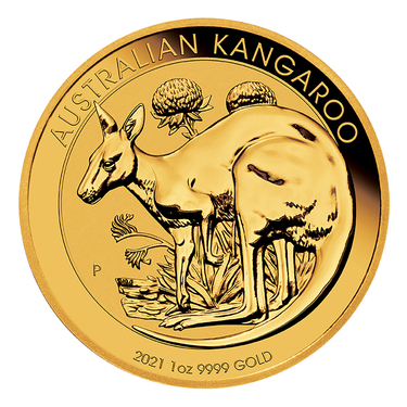 Kangaroo Nugget Goldmünze 2021 - 1 Unze
