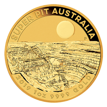 SUPER PIT Goldmünze- 1 Unze Limitierte Auflage - 2019 - Feingold
