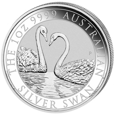 Silbermünze Schwan 2022 Perth Mint - 1 Unze
