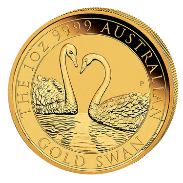 Goldmünze Schwan Gold Swan 2022 - 1 Unze