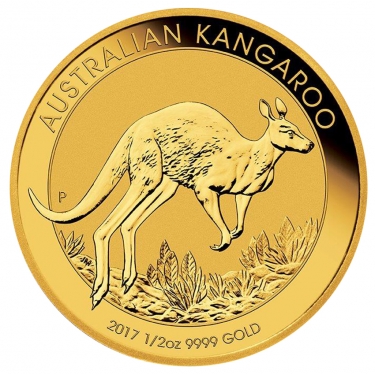 Kangaroo Nugget Goldmünze 2017 - 1/2 Unze