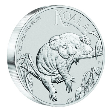 Silbermünze Koala 2022 - 1 Kilo