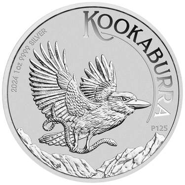 Silbermnze Kookaburra 2024 - 1 Unze Feinsilber
