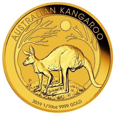 Kangaroo Nugget Goldmünze 2019 - 1/10 Unze