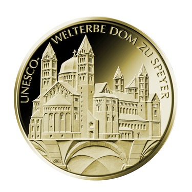 Dom zu Speyer 2019 Goldmünze - 1/2 Unze -100 Euro