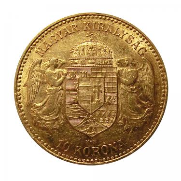 Ungarn 10 Kronen Goldmünze - 3,04 Gramm Gold