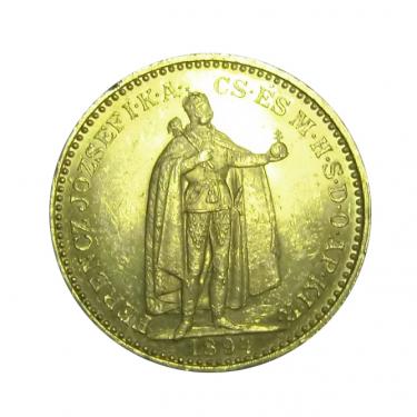 Ungarn 20 Kronen Goldmünze - 6,10 Gramm