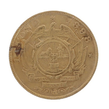 1 Pond Goldmnze Sdafrika 1892-1900