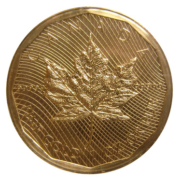 Super Maple Leaf Goldmünze 2009- 1 Unze 999,99 Feingold geblistert
