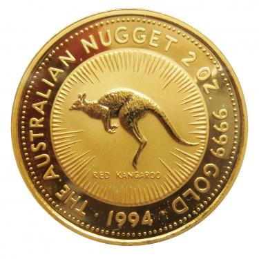 Kangaroo Nugget Goldmünze 1994 - 2 Unzen