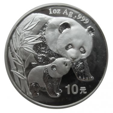 China Panda Silbermnze 2004 - 1 Unze