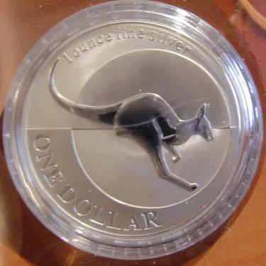 Silbermünze Kangaroo 2004 - RAM - 1 Unze Feinsilber geblistert