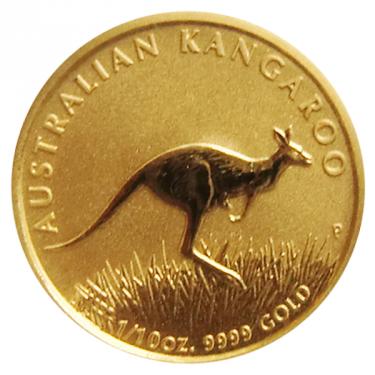 Kangaroo Nugget Goldmünze 2008 - 1/10 Unze