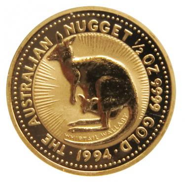 Kangaroo Nugget Goldmünze 1994 - 1/2 Unze
