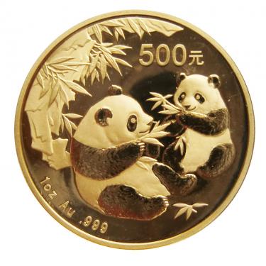 China Panda Goldmünze 2006 - 1 Unze in Original-Folie