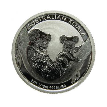 Silbermünze Koala 2011 - 1/10 Unze