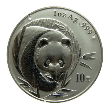 China Panda Silbermünze 2003 - 1 Unze