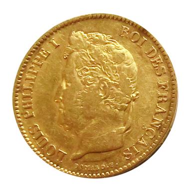 Frankreich Louis Philippe I Goldmnze - 40 Francs