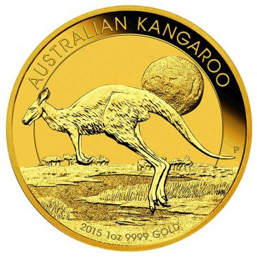 Kangaroo Nugget Goldmünze 2015 - 1 Unze