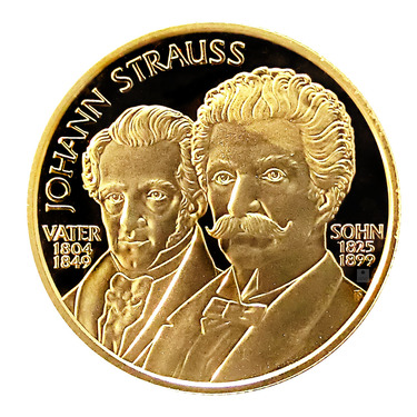 sterreich Goldmnze 500 Schilling Johann Strauss 1999 - PP - 8,0 gr. Feingold