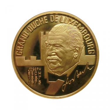 Luxemburg Goldmünze Josef Bech 250 Ecu 1993