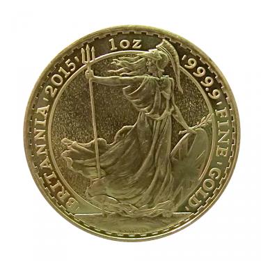 Englische Britannia Goldmünze 2015 - 1 Unze