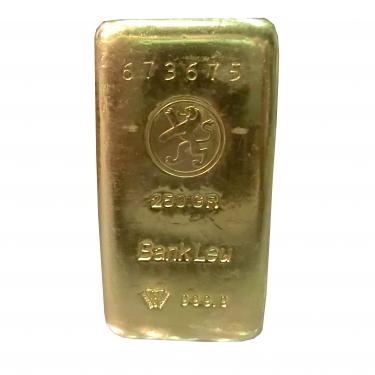 Goldbarren 250 Gramm diverse Hersteller LBMA - gebraucht