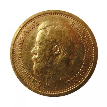 Russland Nikolaus II Goldmünze - 7,5 Rubel diverse Jahrgänge