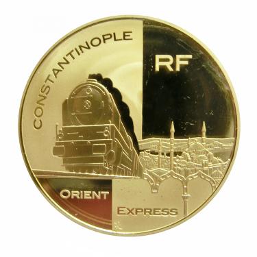 Goldmünze 20 Euro Frankreich 2003 Orient Express