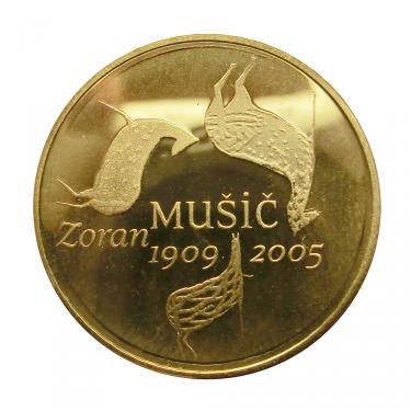 Goldmünze 100 Euro Slowenien Zoran Music 2009