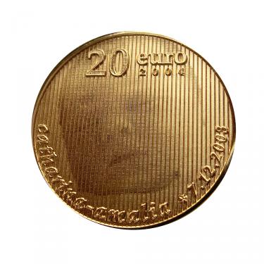 Goldmünze 20 Euro Geburt Catharina-Amalia Niederlande 2003