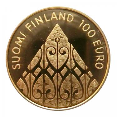 100 Euro Goldmünze 200. Jahrestag Reichstag von Porvoo Finland 2009