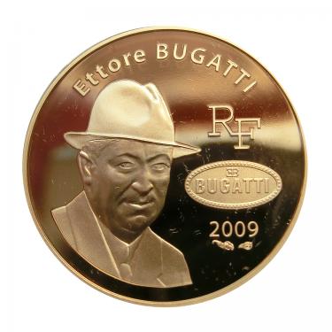 Goldmünze 50 Euro Ettore Bugatti 2009