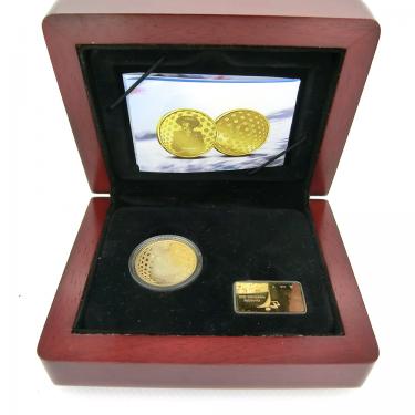 Goldmünze 10 Euro 60 Jahre Frieden u. Freiheit Niederlande 2005