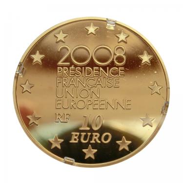 Goldmünze 10 Euro Europa 2008