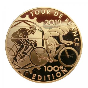 Goldmünze 50 Euro Tour de France 2013 Edition