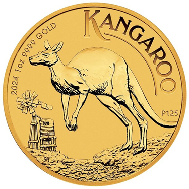 Kangaroo Nugget Goldmnze 2024 - 1 Unze