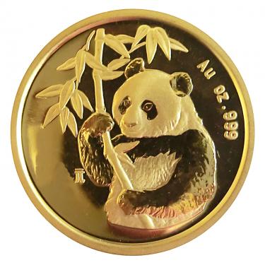 China Panda Goldmünze 1995 - 1/2 Unze
