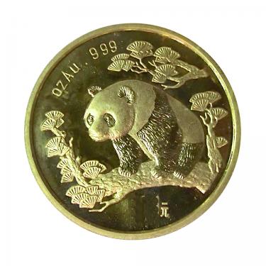 China Panda Goldmünze 1997 - 1/10 Unze
