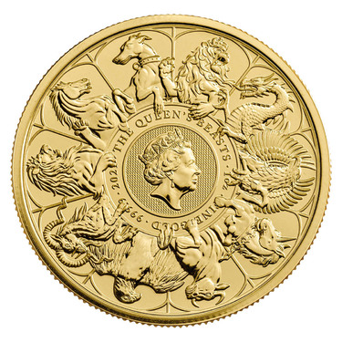 Goldmünze The Queens Beasts Collection - Completer Coin 2021 - 1 Unze