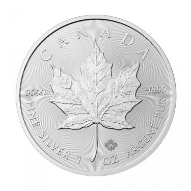 Silbermünze Maple Leaf 2015- 1 Unze 9999 Feinsilber